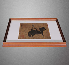 寒亭书画装裱配框服务案例